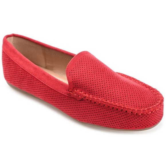 Journee Collection Womens Halsey Comfort Insole Slip On Round Toe Loafer Flats - Picture 1 of 10